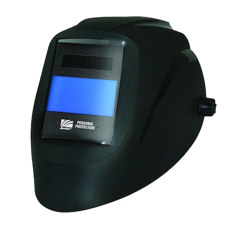 Walter Surface Technologies Welding helmet: VISION w/ X54V 5x4" BLK X54V-1500